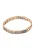 faina Armband  blauw / rose-goud / transparant