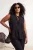 Trendyol Curve Dames Zwart Effen Mouwloos Getailleerd Grote maten Blouses