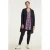 Plus Basics tapered fit broek van travelstof donkerblauw