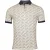 Baileys polo beige geprint multicolor