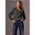 Street One Studio Dames Raglan blouse in Grijs
