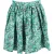 Miu Miu minirokje met pijlprint in veelkleurige nylon