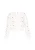 MYMO Gebreid vest  rood / offwhite