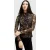 AllSaints Tia Mesh Top Kateri Hazel Brown