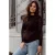 LOVE2WAIT semi-transparante zwangerschapsgilet – zwart