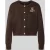 Only relaxed fit gebreide pullover met borduursel model ‘TEDDY’