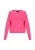 faina Gebreid vest  magenta