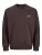 Jack & Jones Jprblachad Branding Sweat Crew Neck Ln Sweater Chocolate Plum