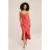 We Fashion Jurk Coral Pink