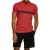 Boss Heren-T-shirt van katoen met logo in dezelfde kleur (Bruin)