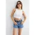 Basis Geweven Crew-Neck Tanktop