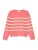 Vero Moda Girl Trui ‘VMSaba’  zilvergrijs / zalm roze