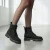 Cellini Cellini Leopard Veterboots zwart Suede