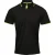 Premier Herencontrast Coolchecker Polo Shirt (Zwart/Kalk)