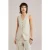 We Fashion Waistcoat Beige