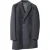 Boss Enkele-Breasted Jas in Zwarte Polyamide