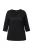 Ulla Popken Shirt  groen / kiwi / zwart