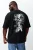 TRENDYOL MAN Jongens Zwart Grafisch Kort Oversized Grote maten T-shirts