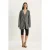 Gelaagde V-hals Midi Cardigan met Striksluiting