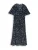 TOM TAILOR Blousejurk  navy / wit