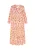 Gaya Jurk  beige / oranje / pink / wijnrood
