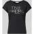 Christian Berg Woman T-shirt met Statementprint en ronde hals