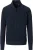 Casa Moda Vest blauw, Effen