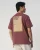 J.C. RAGS | Heren | Bo T-shirt Wild Ginger Dark Red