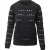 Herve Leger Stretch-Knit Bandage Pullover in Zwart Rayon