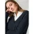 Cecil Dames Vest met structuur in Blauw