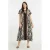 Mat Fashion midi jurk multi