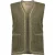 Geisha Gilet Teddy Embroidery Dark Green/tape Dark Green
