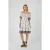 Bloemige Off Shoulder Midi jurk