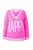 Angel of Style Trui  neonroze / wit