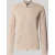 Christian Berg Men slim fit gebreid jack van katoenmix met opstaande kraag