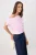 TRENDYOLMİLLA Dames Roze Effen Mouwloos Regular fit Blouses