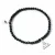 Armband met zwarte kralen – de Relieken van de Dood voor dames The Carat Shop Harry Potter