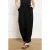 LOLALIZA barrel high waist broek zwart