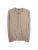 GOBI Cashmere Gebreid vest ‘Men’s Zip-Up Cashmere Hoodie’  taupe