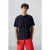 Oversized Katoen-Polyester T-shirt met Ronde Hals