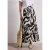 Maxirok in mousseline kwaliteit met print