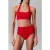Calvin Klein Seamless Shaping Swimsuit Goji Berry