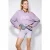 S.Oliver x Heidi Klum sweater met logo – lila