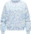 Ragwear Sweatshirt ‘Wuss’  lichtblauw / wit