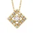 Ketting DIAMOND Diamanten 0,015 Cts Yellow Gold
