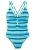 s.Oliver Badpak  blauw / turquoise / aqua / wit