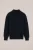 WE Fashion – Jongens T-shirt met col – Regular fit – Marineblauw – Katoen –
