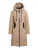 khujo Wintermantel ‘Aribay4 Light-YM’  beige / zwart
