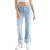 Cup of Joe Mid waist straight light blue