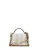 Karl Lagerfeld Schoudertas ‘ SIGNATURE STRIPED ‘  beige